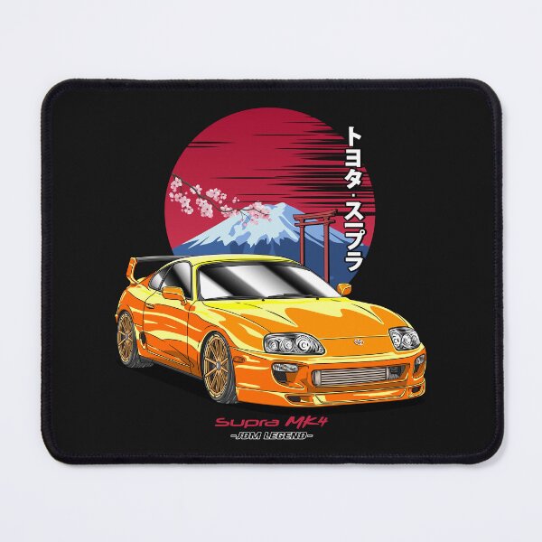 Item preview, Nippon JDM Orange Toyota Supra MK4 A80 designed and sold by JDM Guyvit.