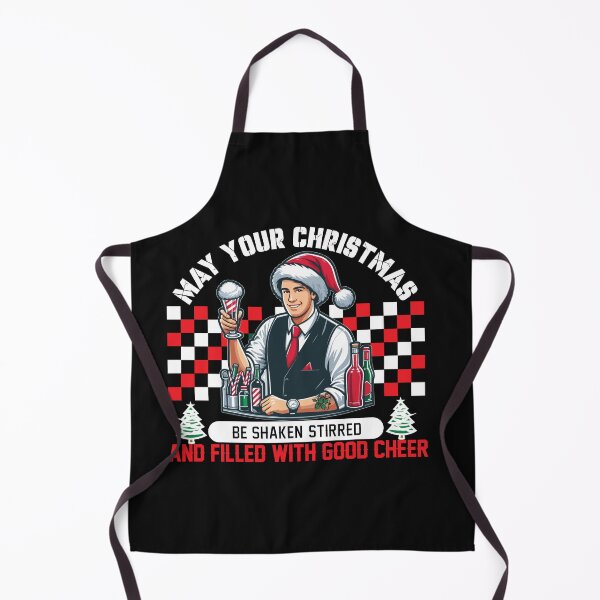 Item preview, Christmas Holiday Greetings - Shaken, Stirred & Merry Cheers designed and sold by PrintSplurge.