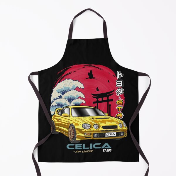 Item preview, Yellow Celica GT-4 ST205 Japanese Sun Rising designed and sold by JDM Guyvit.
