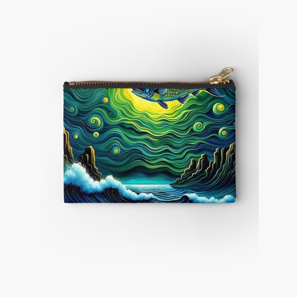 Item preview, Fish in Moonlight designed and sold by George Hutton Hunter.