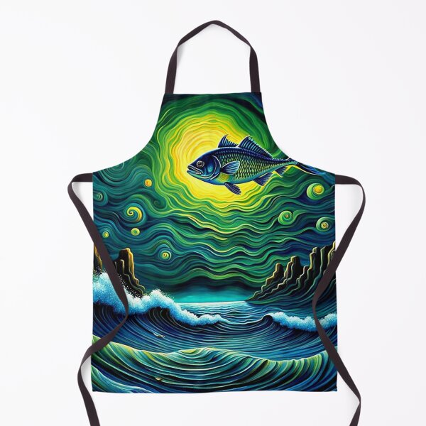 Item preview, Fish in Moonlight designed and sold by George Hutton Hunter.