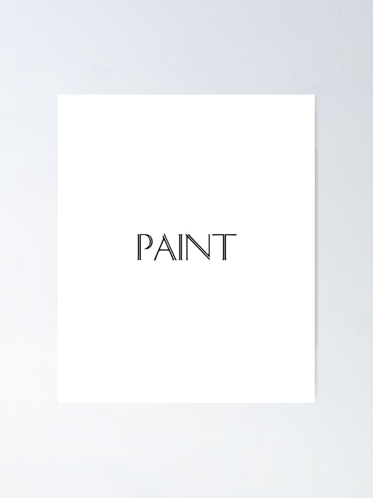 Thumbnail 1 of 3, Poster, Paint designed and sold by Slassyat.