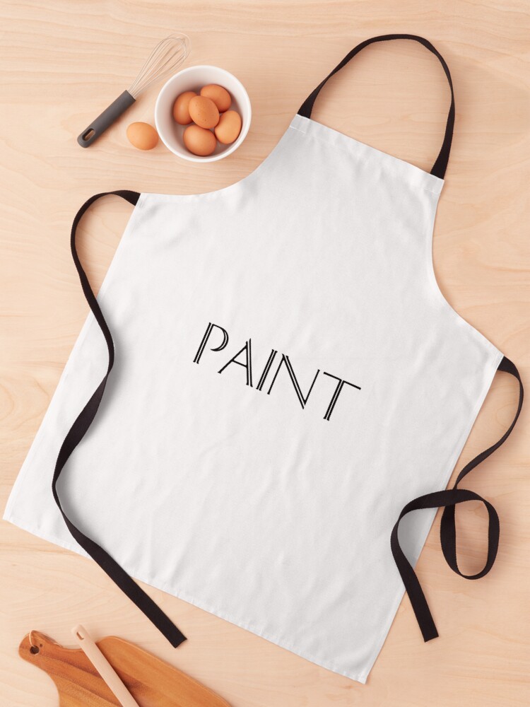 Thumbnail 1 of 6, Apron, Paint designed and sold by Slassyat.