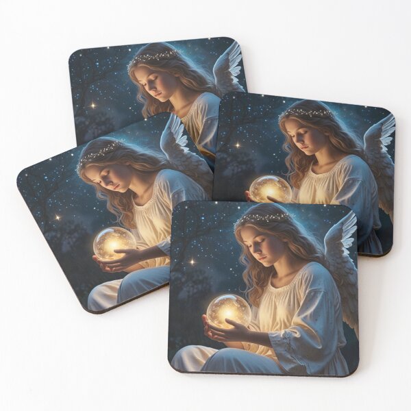 Item preview, Ethereal Beauty: Angels Dancing Among the Clouds designed and sold by Heavenly Resonance.