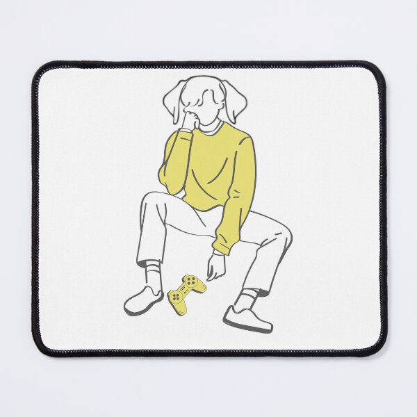 Item preview, Golden Retriever Gamer Boyfriend designed and sold by EDVSE.