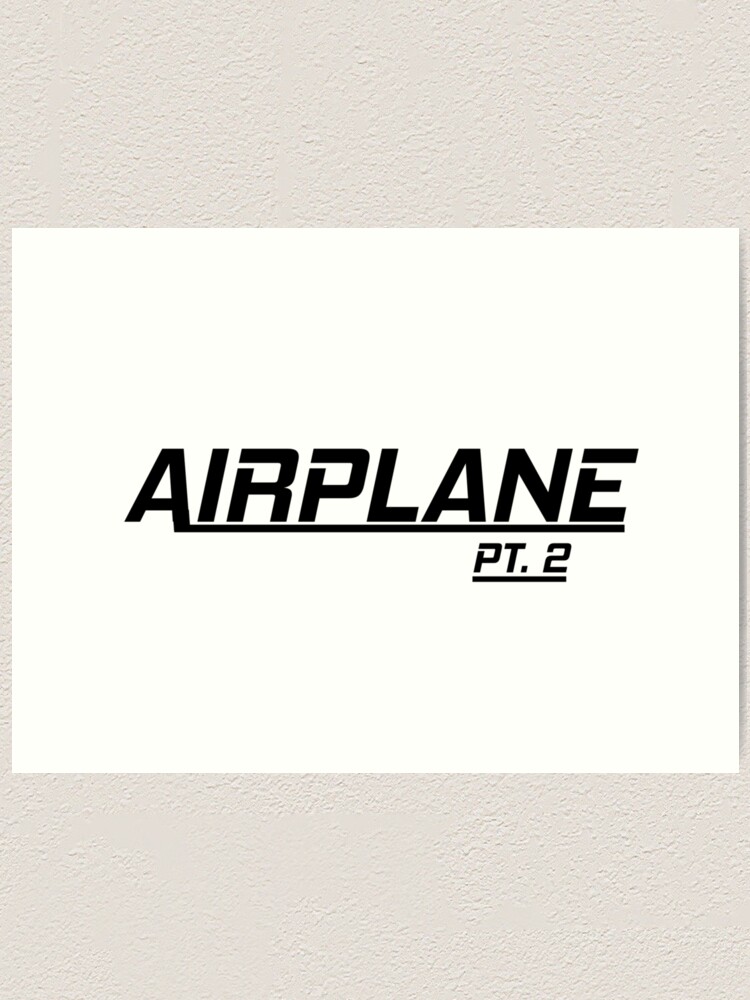 Bts Airplane Pt 2 Art Print By Rlamay17 Redbubble