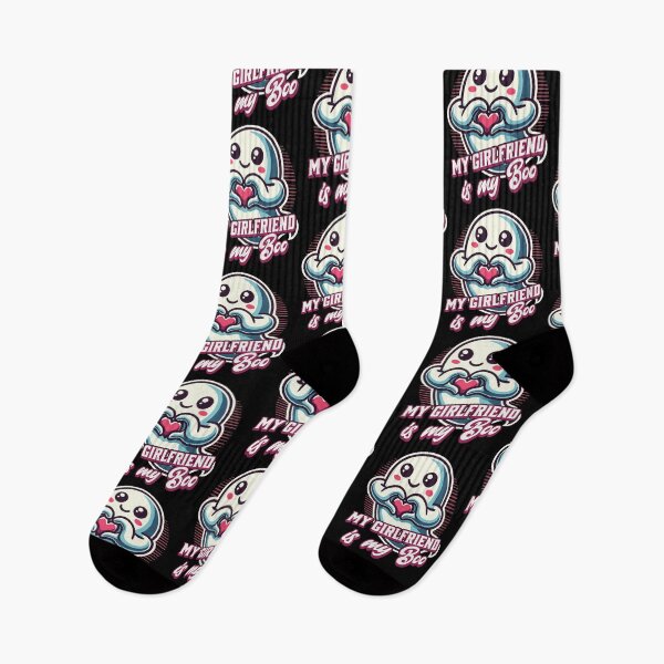 Item preview, My Girlfriend Is My Boo Ghost Love designed and sold by LuminOrb.