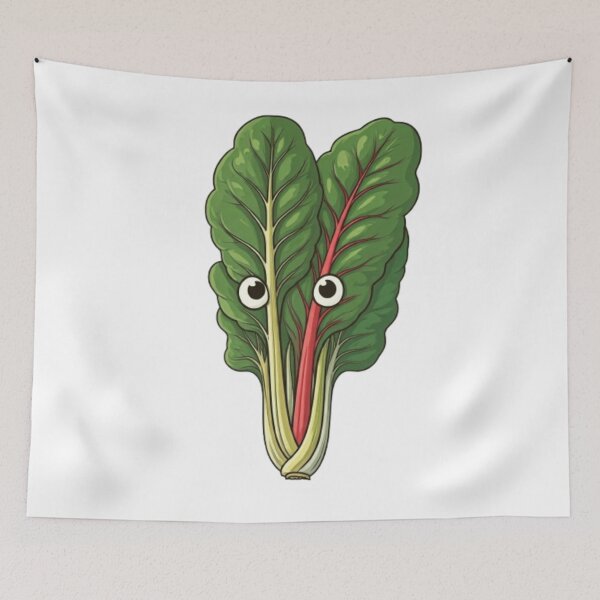 Item preview, Shy Swiss Chard designed and sold by StickersRyous.