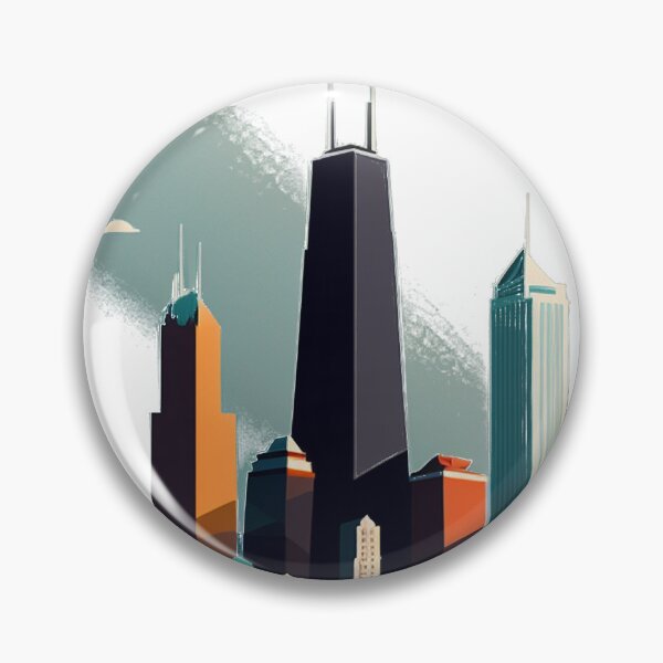 Item preview, Chicago City Skyline designed and sold by AndrewWorld.