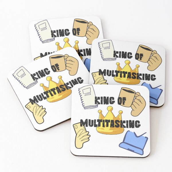 Item preview, King of Multitasking designed and sold by TheModernSociety.