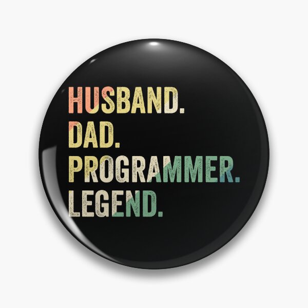 Item preview, Husband Dad Programmer Legend Funny Programmer designed and sold by RareBunny.