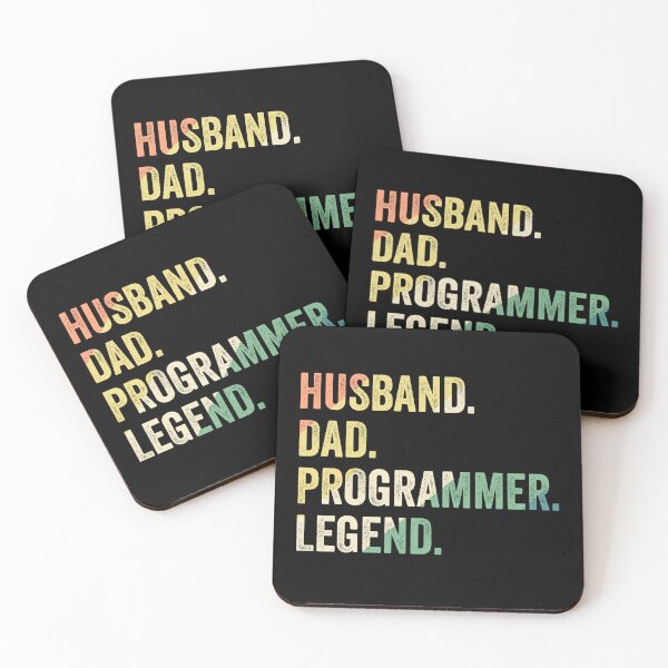 Item preview, Husband Dad Programmer Legend Funny Programmer designed and sold by RareBunny.