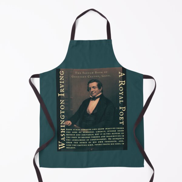 Item preview, Washington Irving quote: Some minds corrode and grow inactive under the loss of personal liberty; others grow morbid and irritable; designed and sold by artbleed.