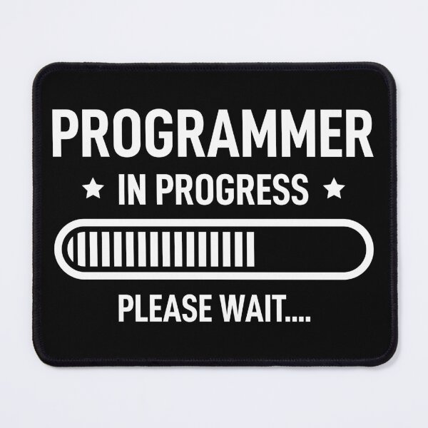 Item preview, Programmer In Progress Funny Computer Science Student designed and sold by RareBunny.