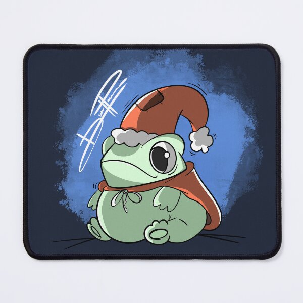 Item preview, Cartoon Christmas frog designed and sold by DimsArtShop.