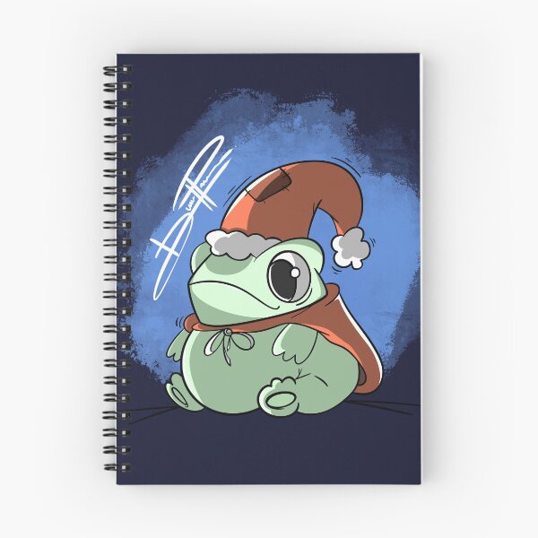 Item preview, Cartoon Christmas frog designed and sold by DimsArtShop.