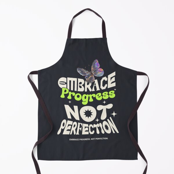 Item preview, Embrace Progress. Not Perfection. Quote designed and sold by MakitoDesign.