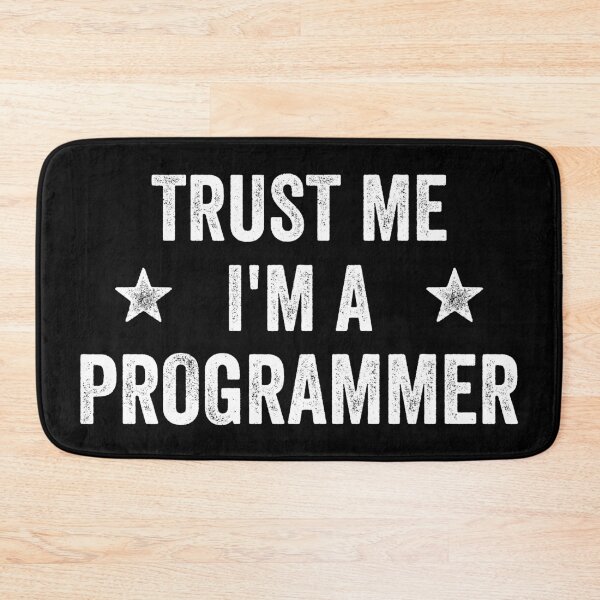 Item preview, Trust Me I'm A Programmer Vintage Funny Programmer designed and sold by RareBunny.