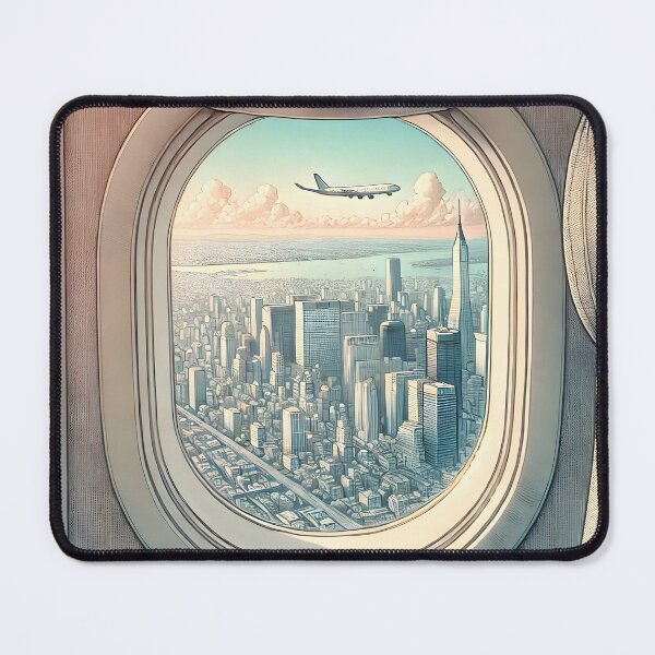 Item preview, Panoramic View Airplane Window designed and sold by unrealartwork.