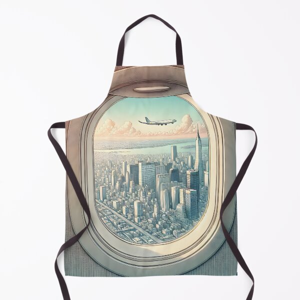 Item preview, Panoramic View Airplane Window designed and sold by unrealartwork.