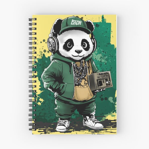 Item preview, Beatbox Benny - the Hip-Hop Panda designed and sold by Erebeer.