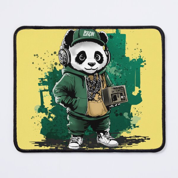 Item preview, Beatbox Benny - the Hip-Hop Panda designed and sold by Erebeer.
