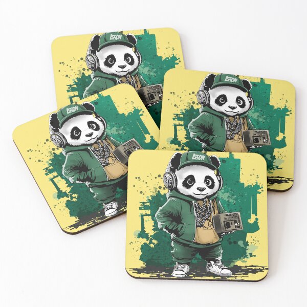 Item preview, Beatbox Benny - the Hip-Hop Panda designed and sold by Erebeer.