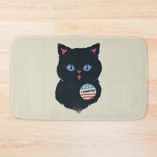 Item preview, I Vomited Vote Cat by Tobe Fonseca designed and sold by Tobe Fonseca®.