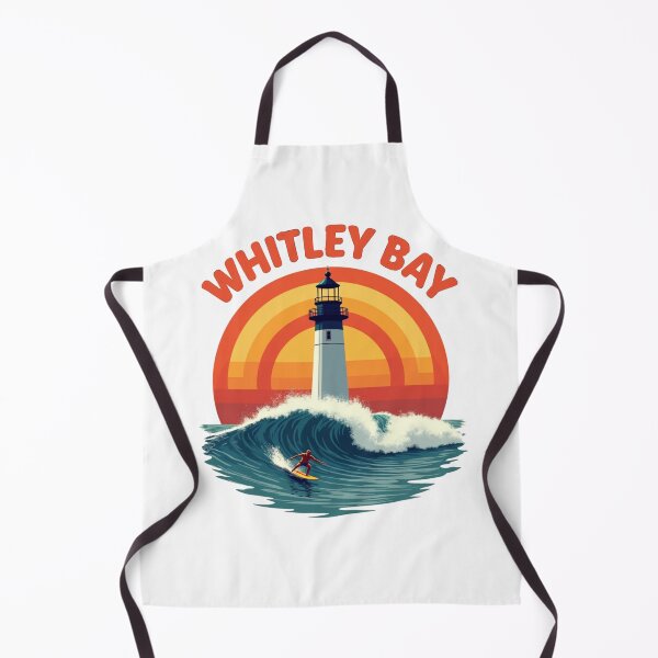 Item preview, Whitley Bay Surfing Sunset Lighthouse designed and sold by MerchByCraig.