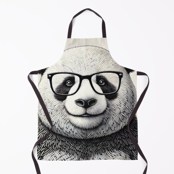 Item preview, Panda with Glasses designed and sold by unrealartwork.