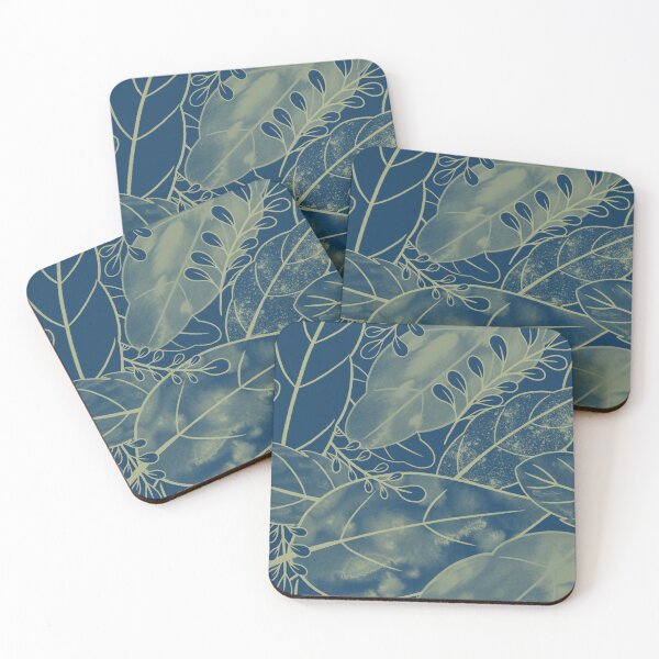 Item preview, Leafiness - Blue designed and sold by Moorartish.