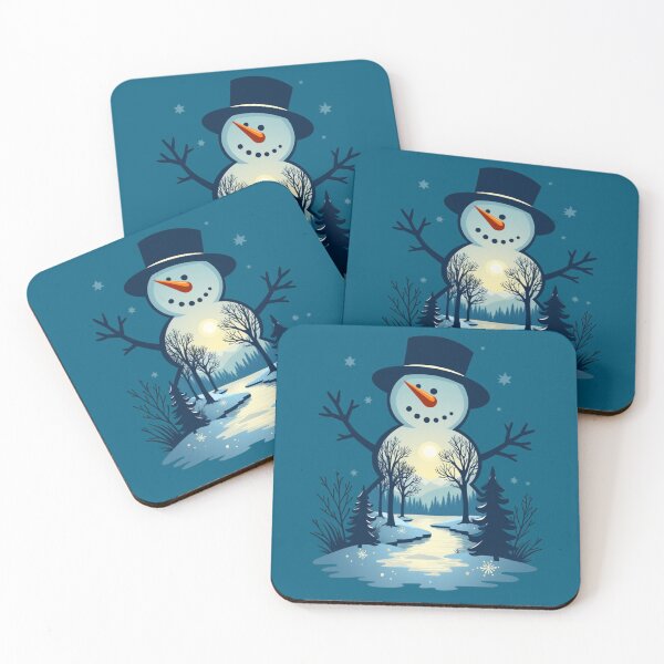 Item preview, snowman landscape  designed and sold by jkrphoto.