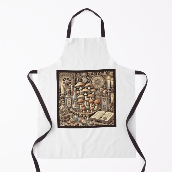 Item preview, Vintage Alchemist's Table: Steampunk Mushroom Magic designed and sold by Clove-Valley.