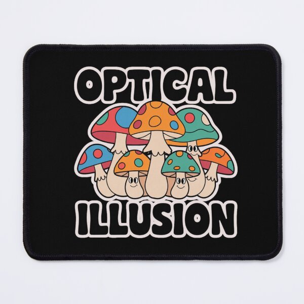 Item preview, Optical Illusion - Am I Seeing Eyes? Funny Mushrooms Image designed and sold by signshirtz.