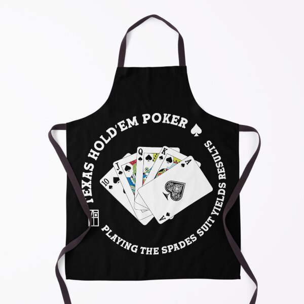 Item preview, GAME - POKER - TEXAS HOLDEM - Playing the spades suit yields results - 3 designed and sold by ArtProjectShop.