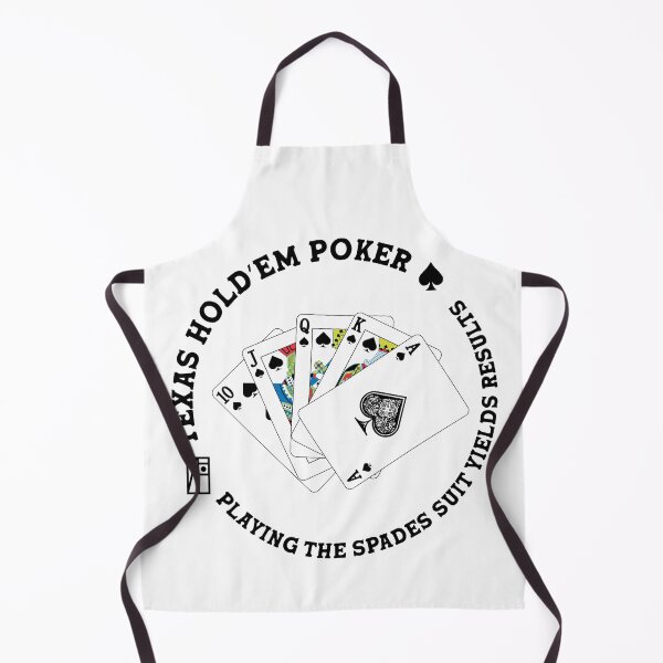 Item preview, GAME - POKER - TEXAS HOLDEM - Playing the spades suit yields results - 4 designed and sold by ArtProjectShop.