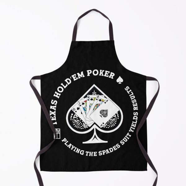 Item preview, GAME - POKER - TEXAS HOLDEM - Playing the spades suit yields results - 5 designed and sold by ArtProjectShop.