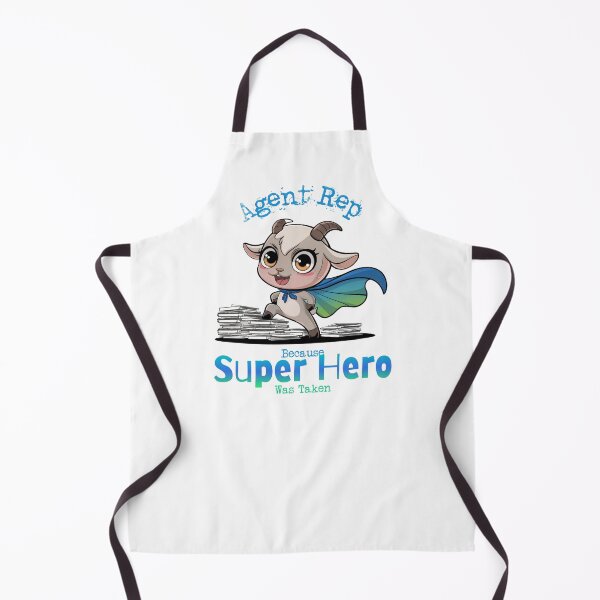Item preview, Agent Rep Because Super Hero Was Taken - Goat Superhero designed and sold by Wicked Title.