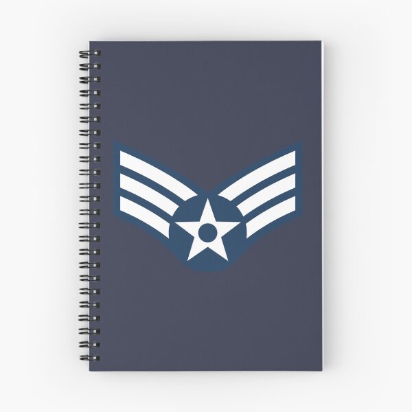 Item preview, United States Air Force OR-4 Senior Airman Rank Insignia designed and sold by wordwidesymbols.