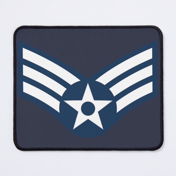 Item preview, United States Air Force OR-4 Senior Airman Rank Insignia designed and sold by wordwidesymbols.