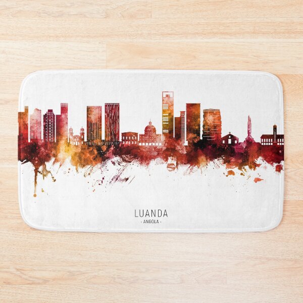 Item preview, Luanda Angola Skyline designed and sold by ArtPrints.