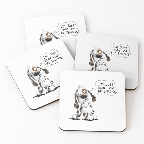 Item preview, Grumpy Dog I'm Just Here For The Snacks designed and sold by modartis.