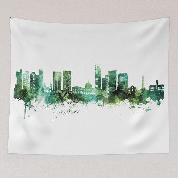 Item preview, Luanda Angola Skyline designed and sold by ArtPrints.