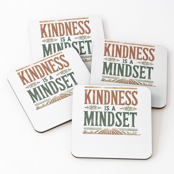 Item preview, Motivational Quote, Kindness is a Mindset designed and sold by Logiamerch.