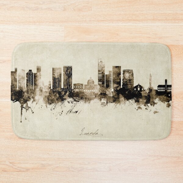 Item preview, Luanda Angola Skyline designed and sold by ArtPrints.