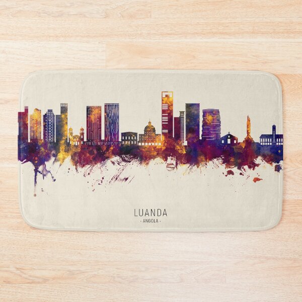 Item preview, Luanda Angola Skyline designed and sold by ArtPrints.