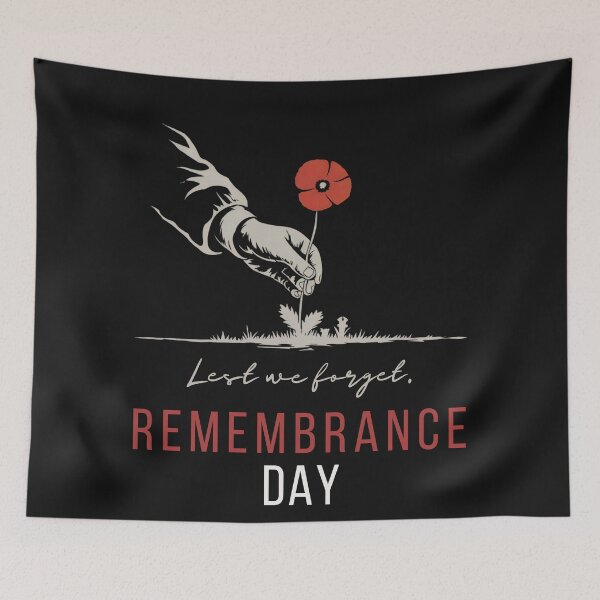 Item preview, Lest We Forget 11 November Remembrance Day designed and sold by Anniko Art Studio.