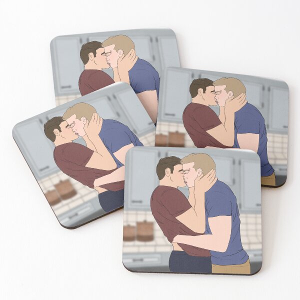 Item preview, Buddie First Kiss in the Kitchen designed and sold by thatnerdemryn.