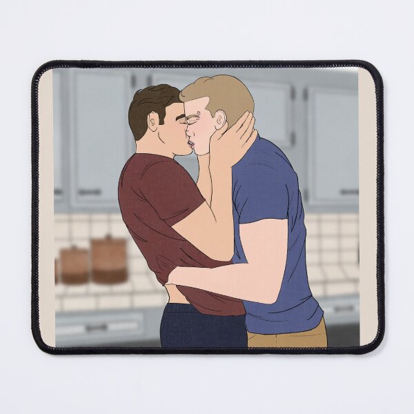 Item preview, Buddie First Kiss in the Kitchen designed and sold by thatnerdemryn.