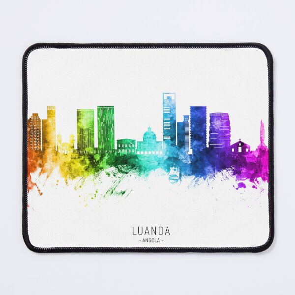 Item preview, Luanda Angola Skyline designed and sold by ArtPrints.